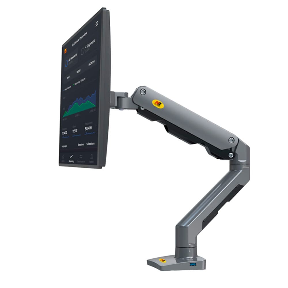 Кронштейн для монитора NB G60 (на один монитор), т.-серый