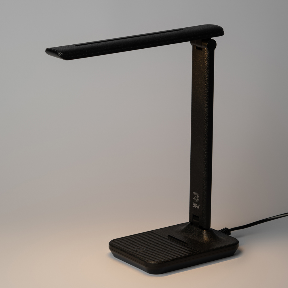 Светильник настольный ЭРА "NLED-500-10W-BK", светодиодный, черный - 7