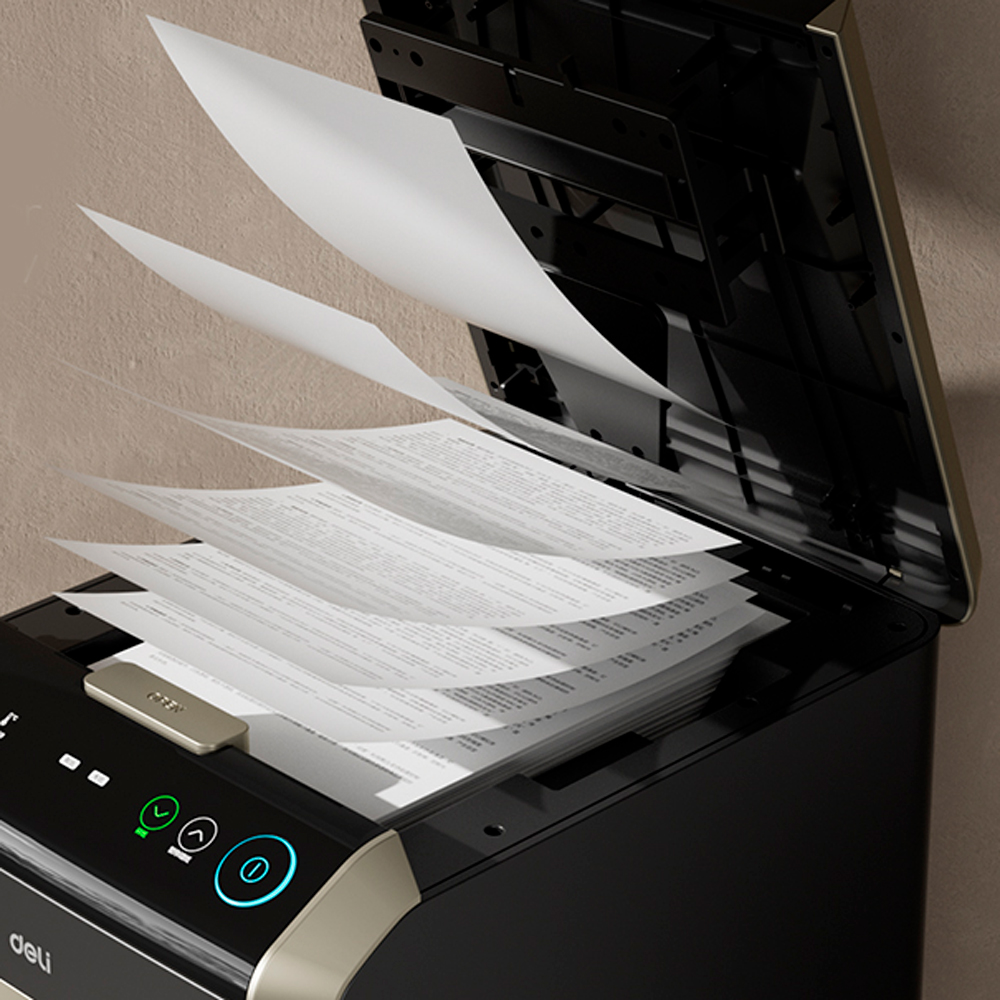 Шредер Deli ET089 (ET089), черный, -10% - 5