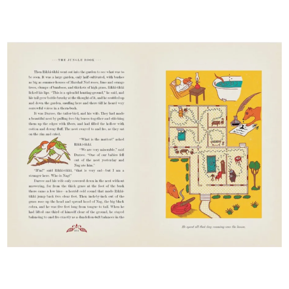 Книга на английском языке "The Jungle Book MinaLima Ed", Rudyard Kipling - 5