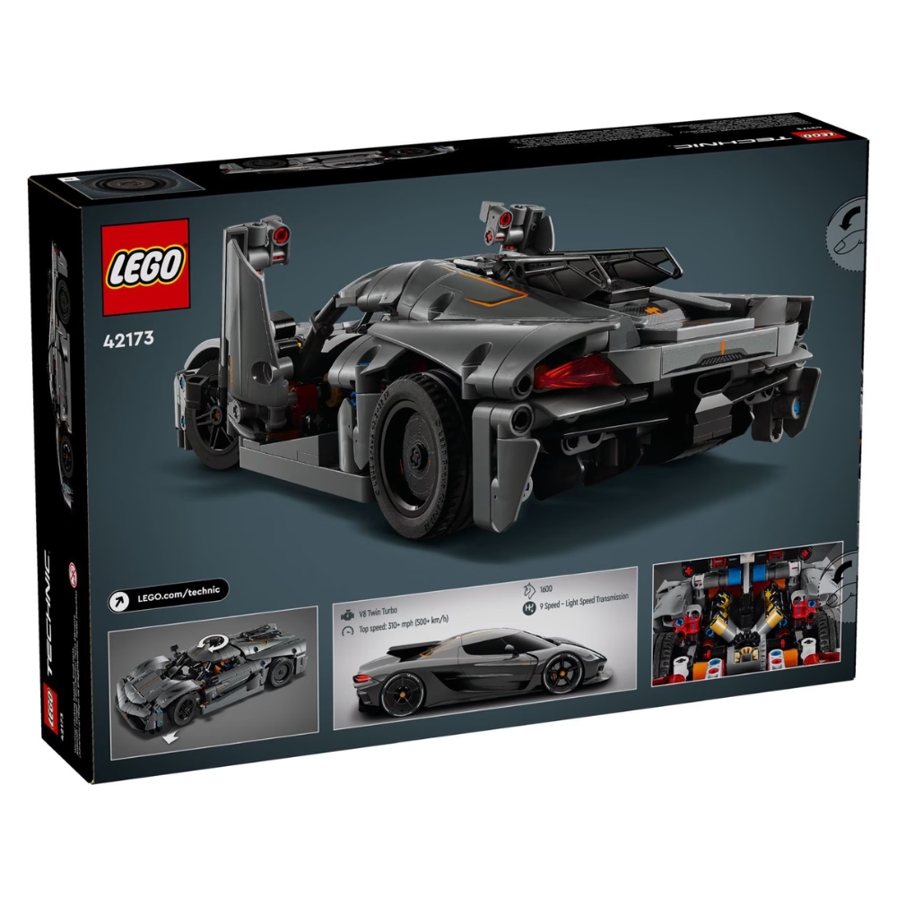 Конструктор "Lego", "Гиперкар Koenigsegg Jesko Absolut Серый" - 8