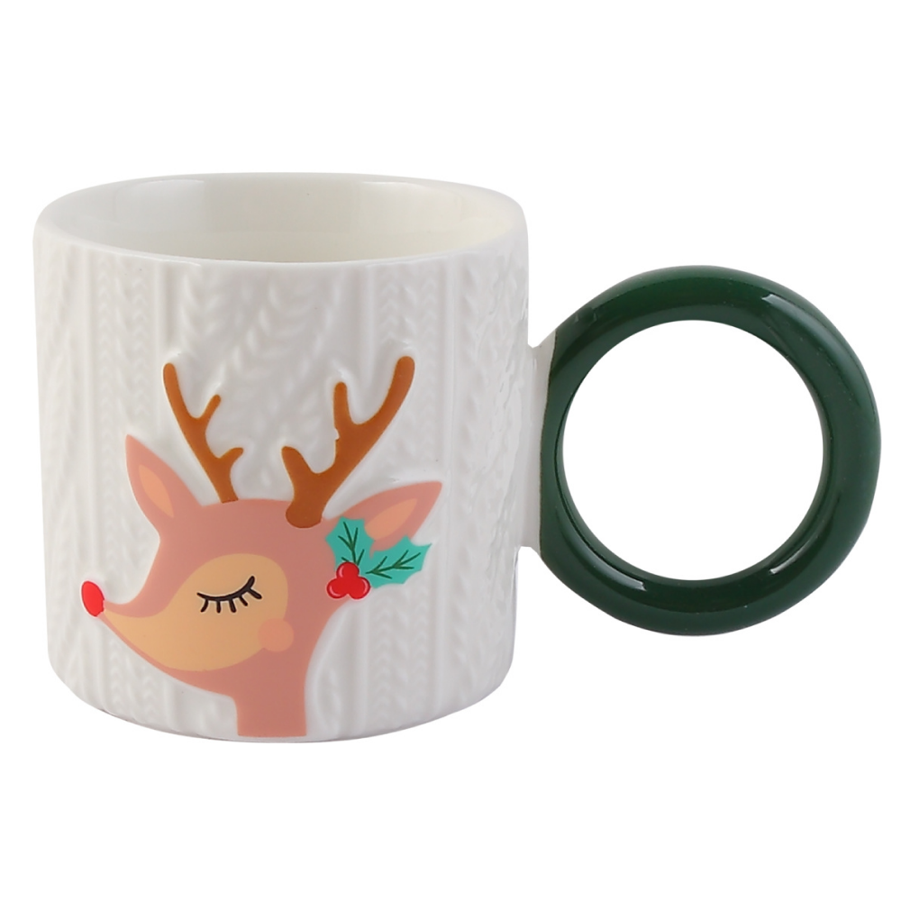 Кружка керамическая "Новый год", 250 мл, ассорти