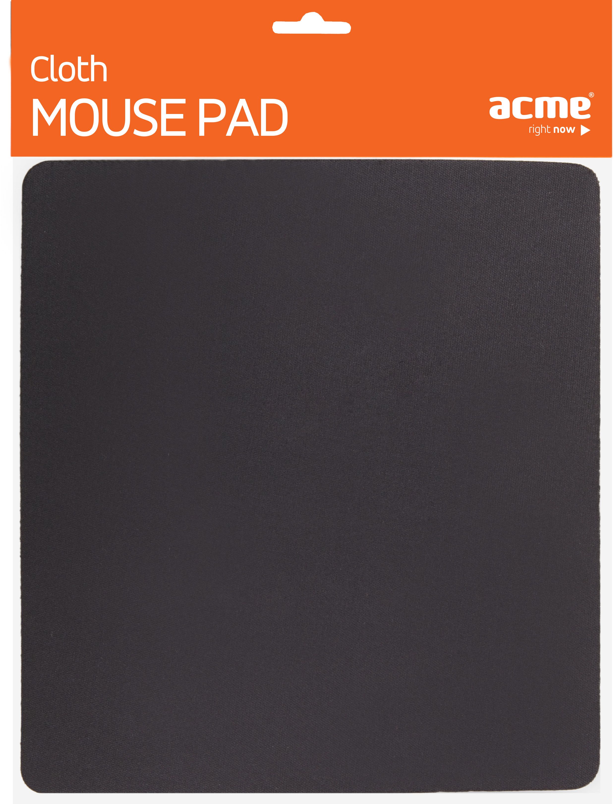 Коврик для мыши Acme, 225x252x5 мм, ткань, черный - 3