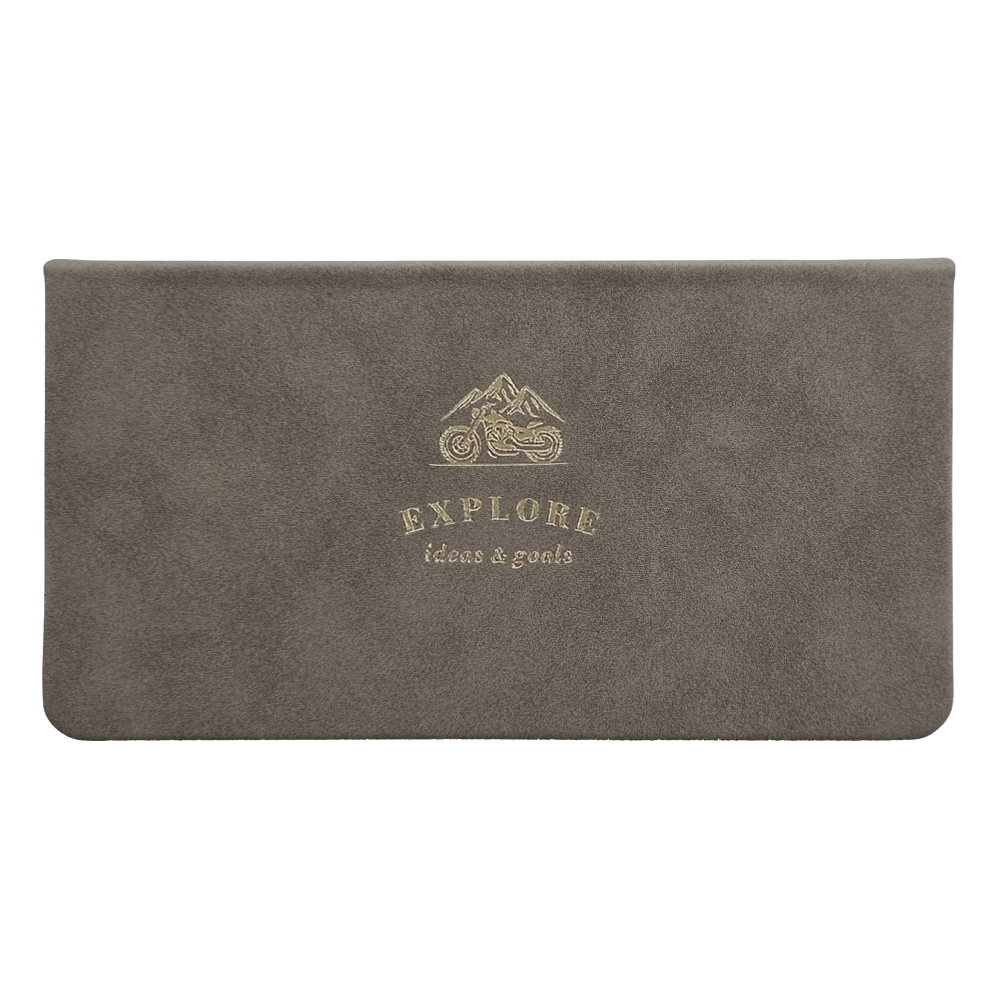 Еженедельник датированный "Explore", А6, 128 страниц, серый, 2026