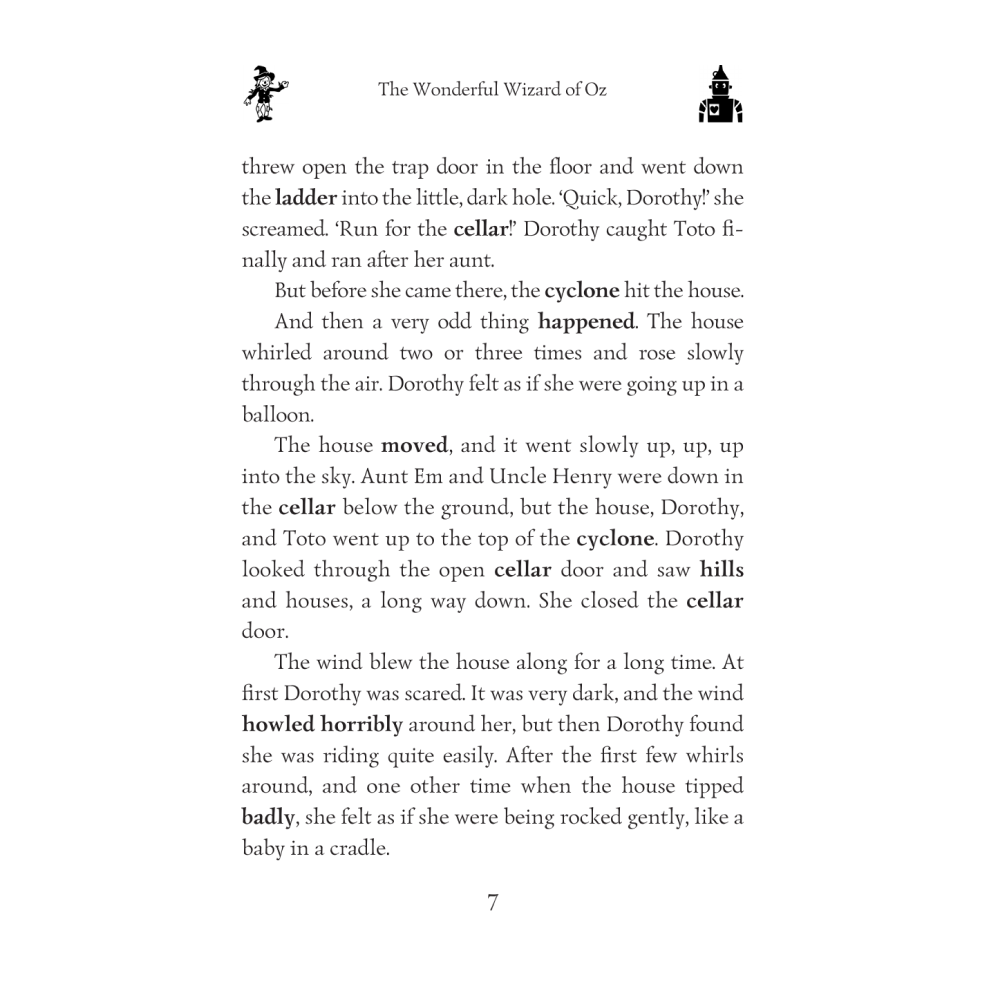 Книга на английском языке "The Wonderful Wizard of Oz. B1", Лаймен Фрэнк Баум - 4