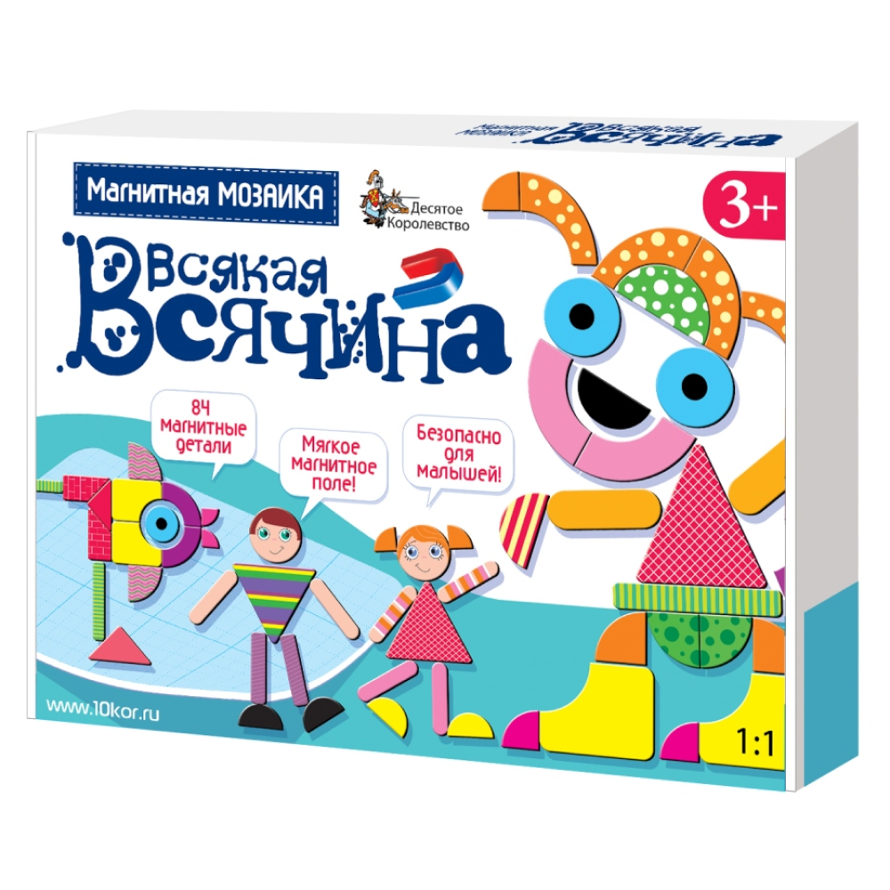 Игра настольная «Всякая всячина» (магнитная)