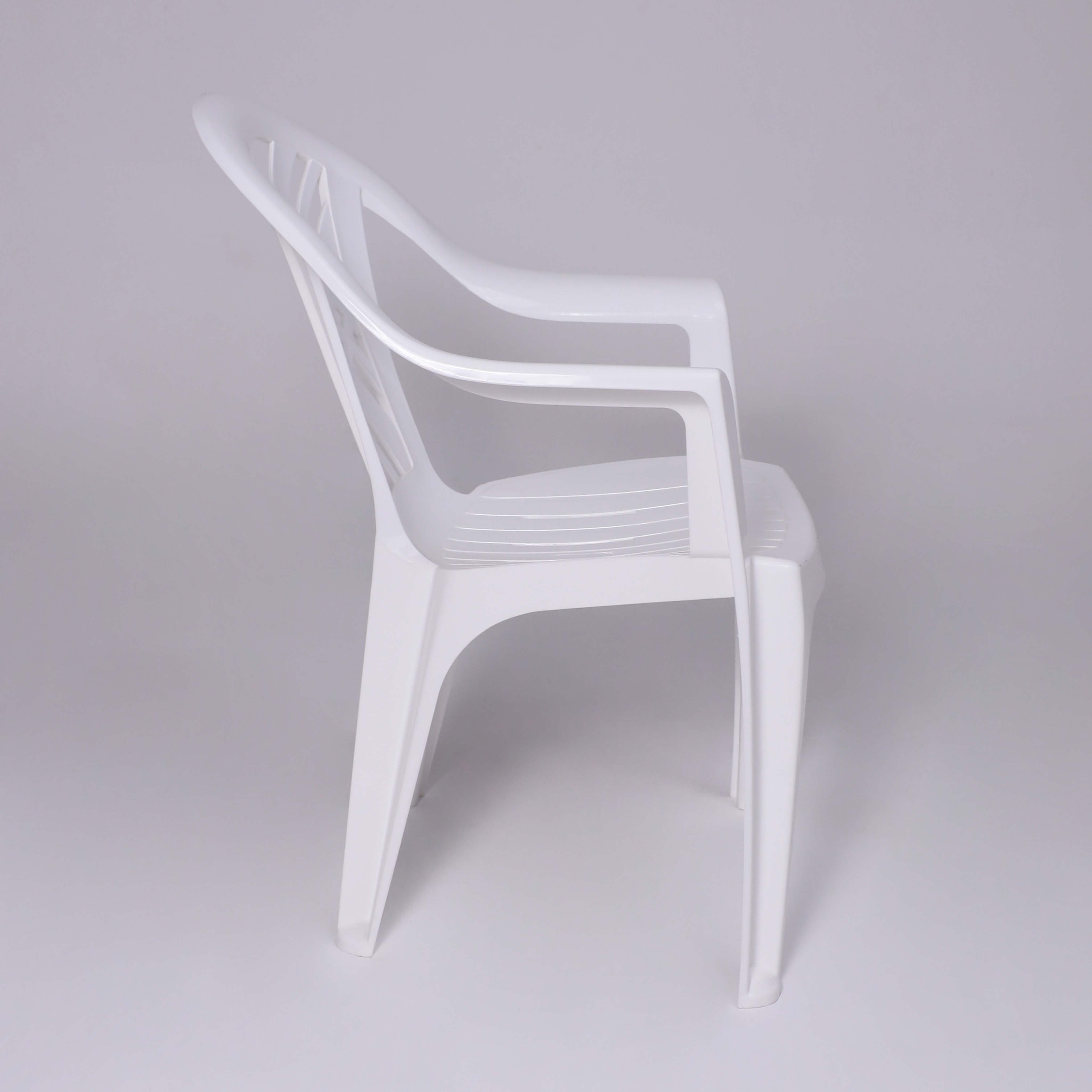 Кресло садовое №6 "Престиж-2", пластик, белый - 4