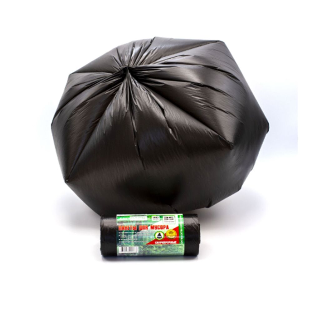 Мешки для мусора "Mirpack Extra", 12 мкм, 35 л, 30 шт/рулон