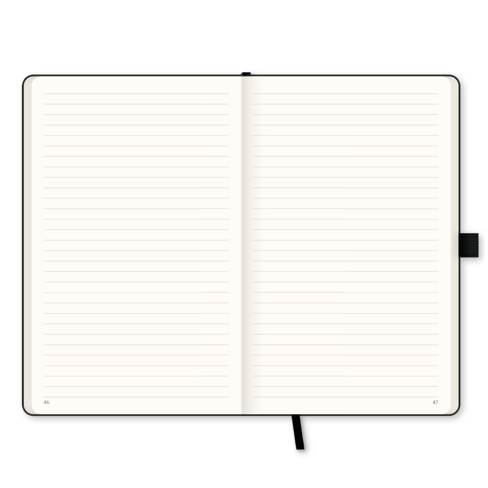 Блокнот "Shabby silver texture", А5, 96 листов, линейка, серебряный - 3