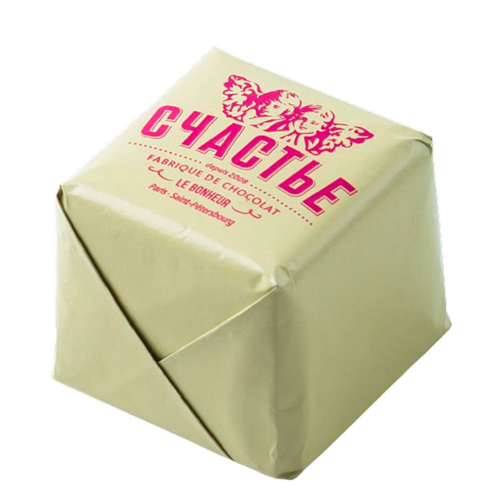 Конфеты "Счастье" пралине в молочном шоколаде с кешью и розеллой, 50 г