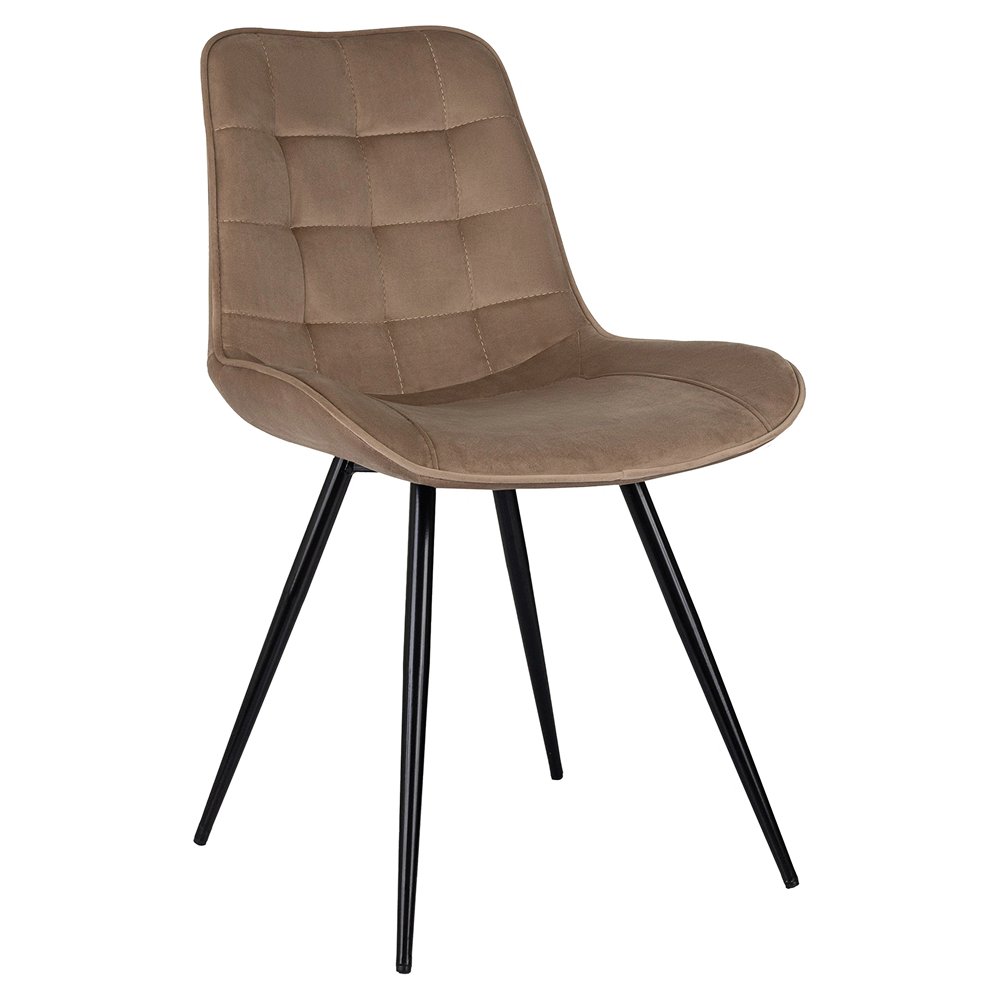 Стул Бюрократ "CH-K2_4", ткань, светло-коричневый, металл, комплект 4 штуки - 5