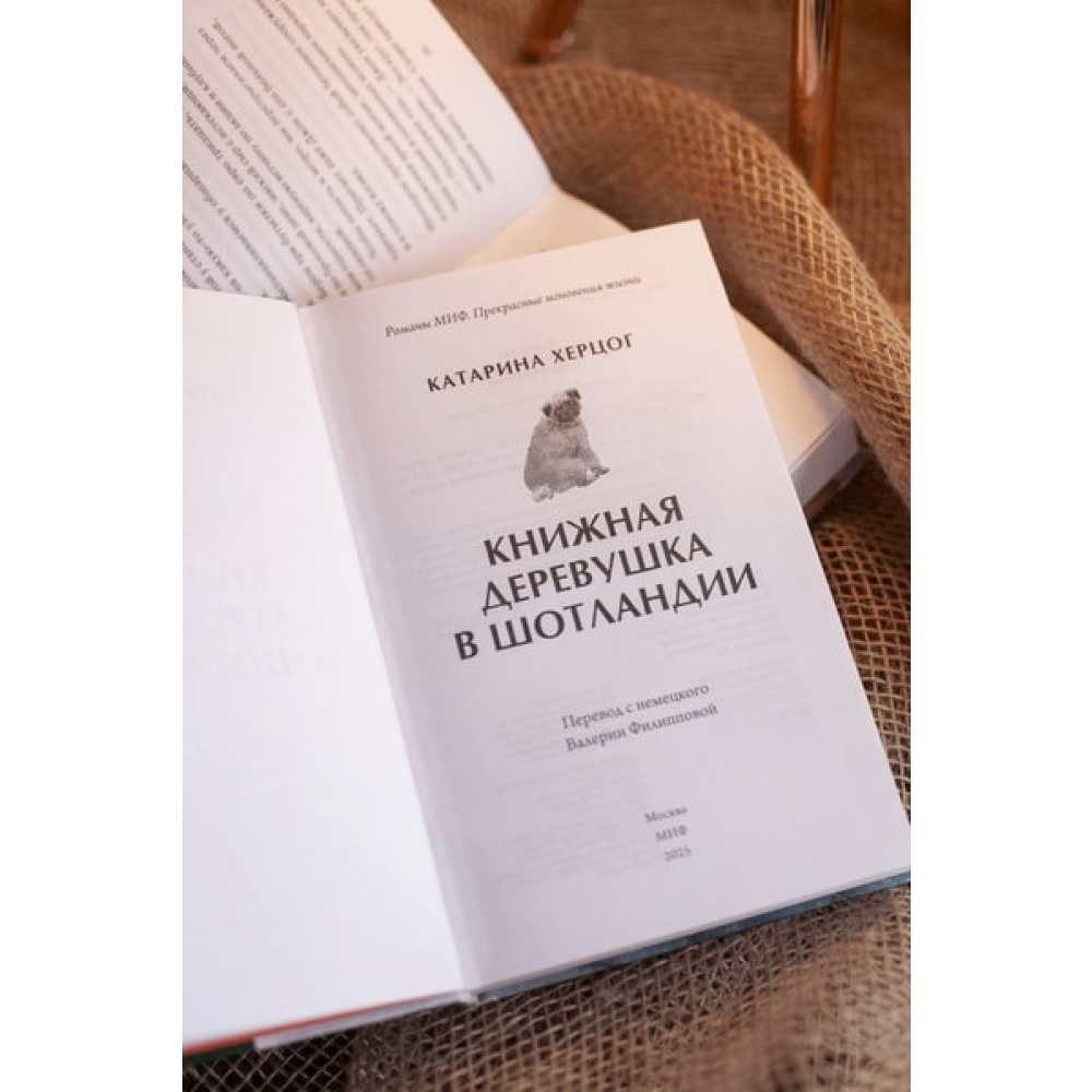 Книга "Книжная деревушка в Шотландии", Херцог К.
