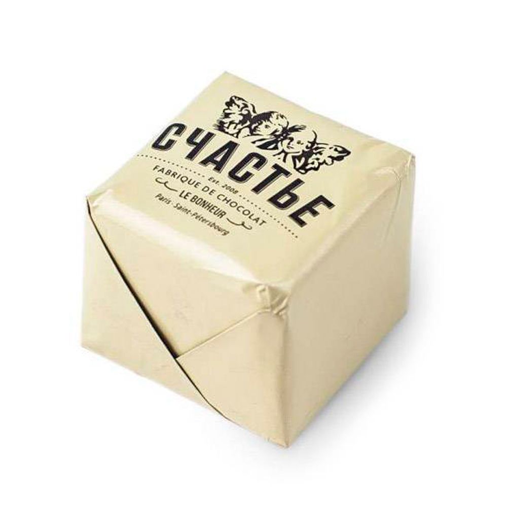 Конфеты "Счастье" пралине в молочном шоколаде с грильяжем, 50 г