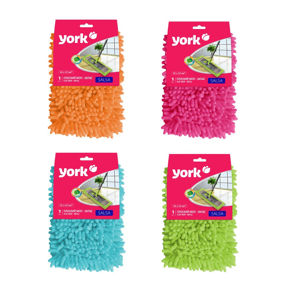 Насадка для плоской швабры York Сальса - 5