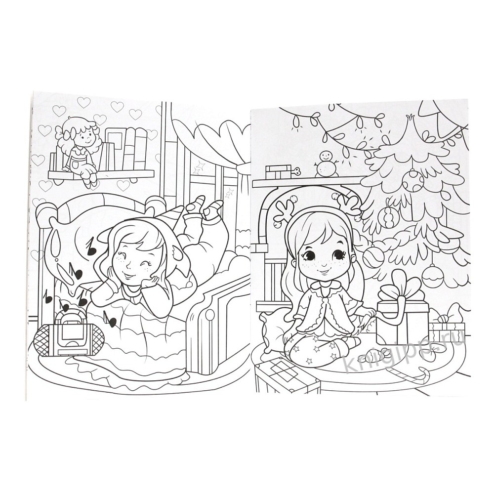 Раскраска "Супер-пупер раскраска. Для девочек"