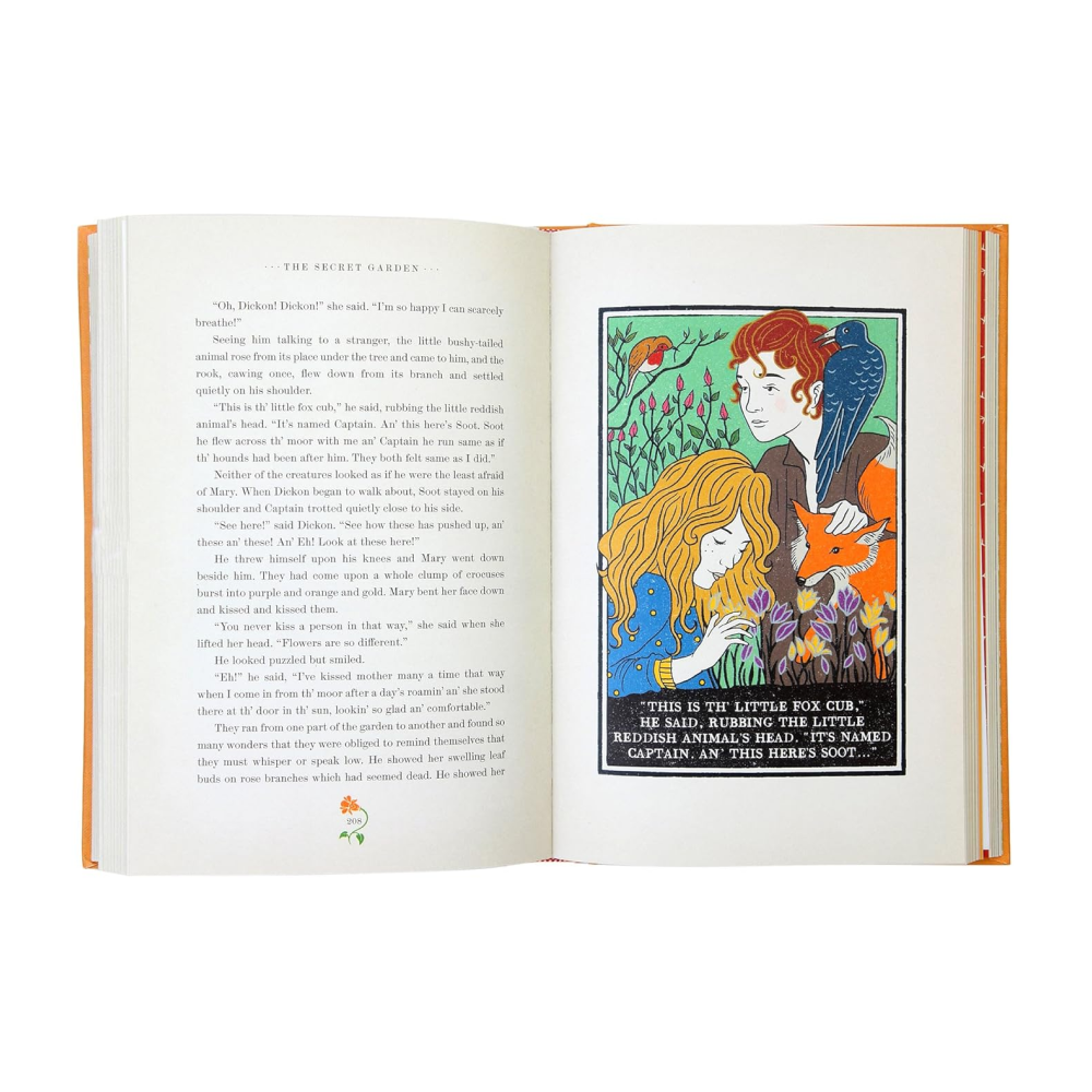 Книга на английском языке "Secret Garden MinaLima Ed", Frances Burnett - 10