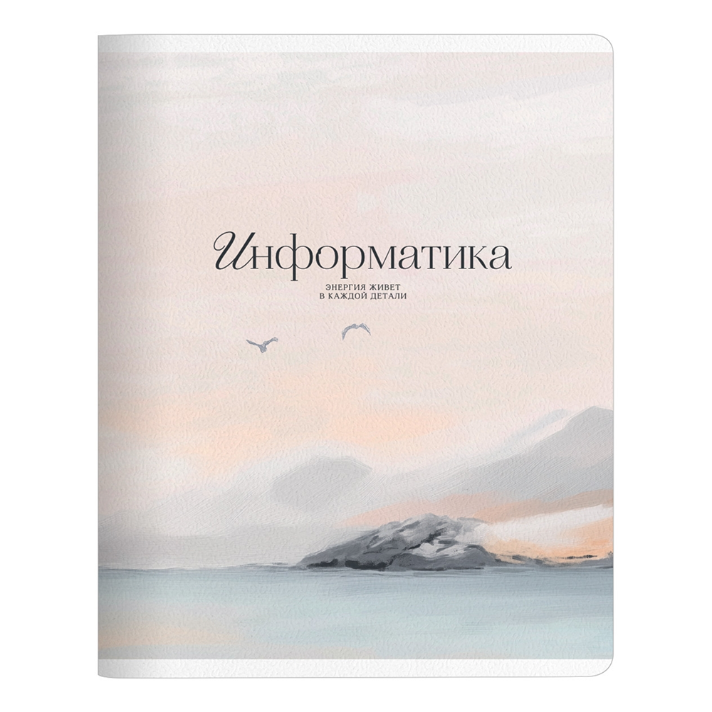 Тетрадь предметная "Seacoast. Информатика", А5, 48 листов, клетка, разноцветный