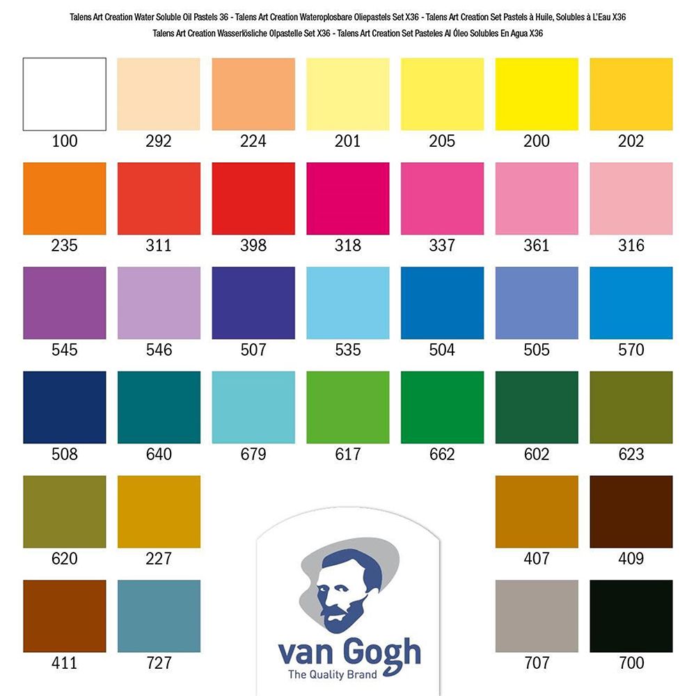 Набор пастели водорастворимой "Art Creation", 36 цветов - 3