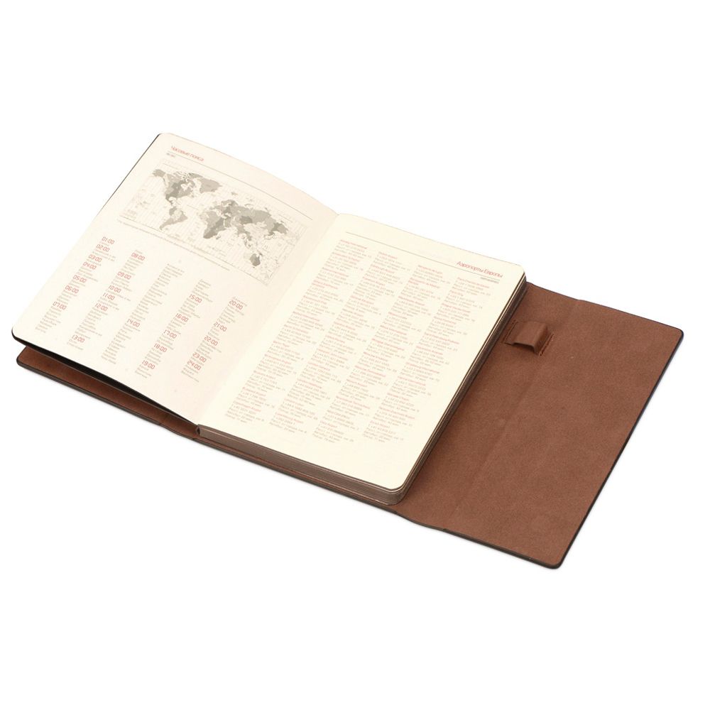 Ежедневник недатированный "Waltz", А5, 272 страницы, красный - 3