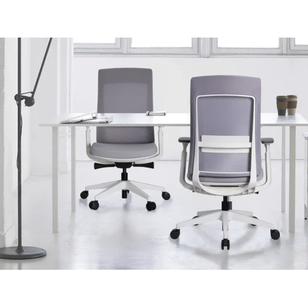 Кресло компьютерное SitZone E-VL002A-BS, сетка, ткань, пластик, серый - 10