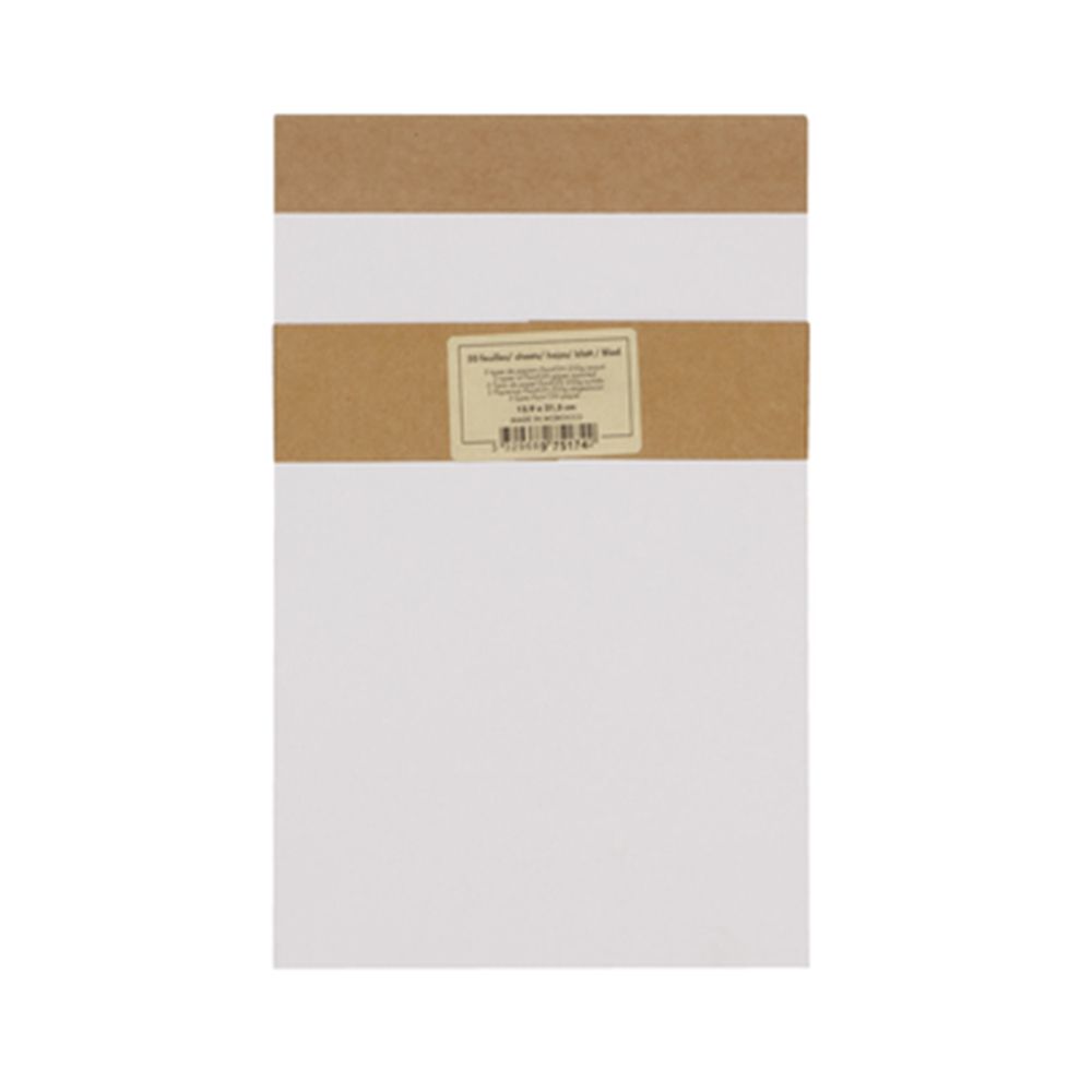 Блок-склейка "Paint'On" Mix, 13.9x21.5 см, 250 г/м2, 50 листов, неровный край