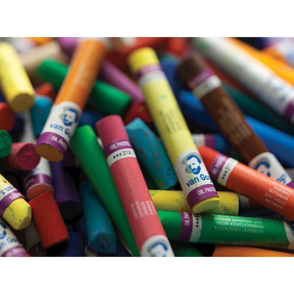 Пастель масляная "Van Gogh", 243.9 зелено-желтый - 3