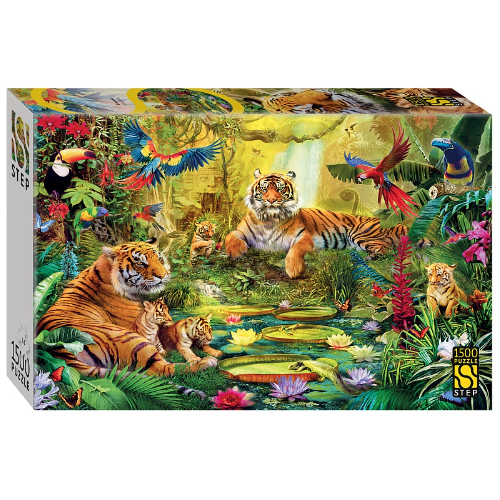 Пазл "В джунглях"