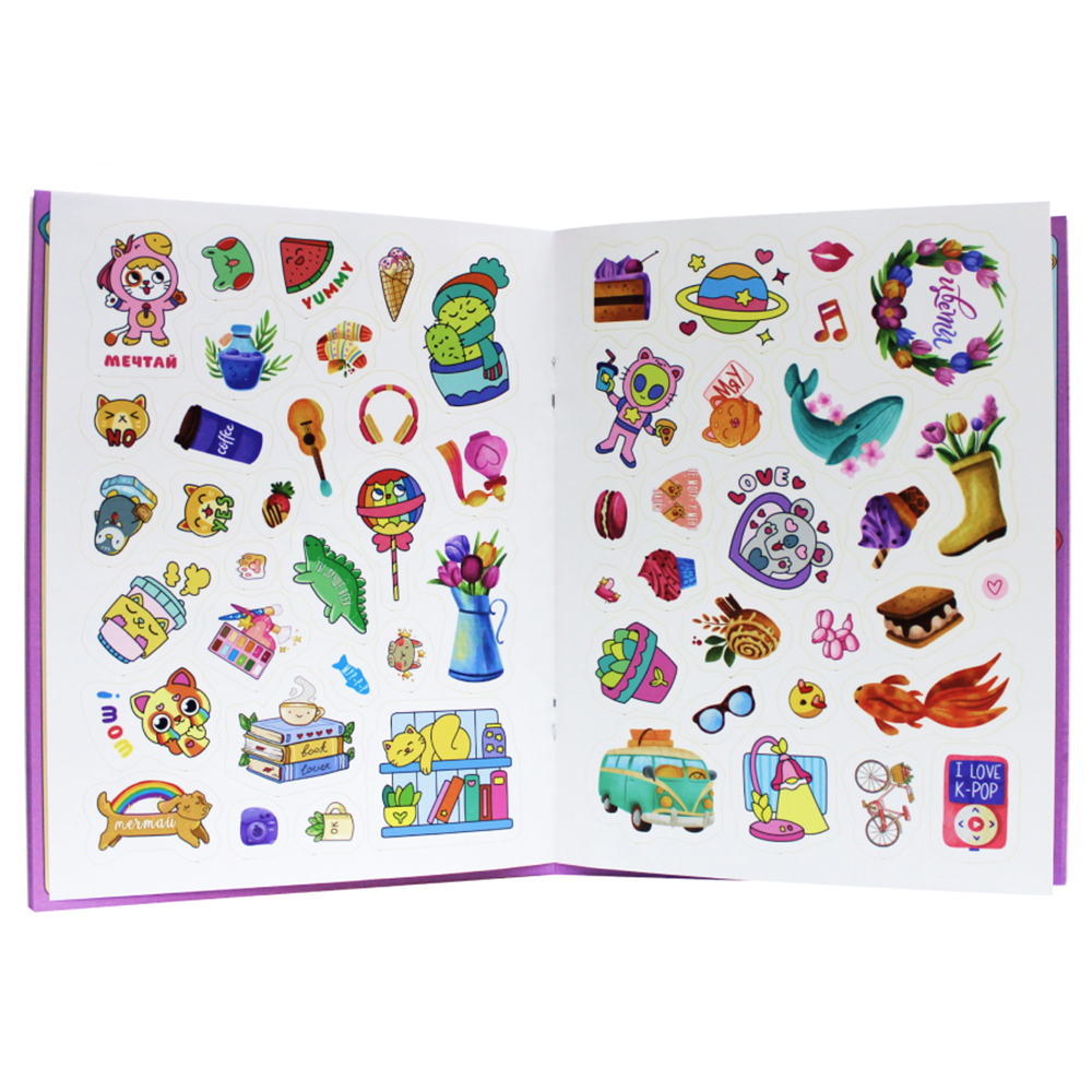 Анкета для девочек "Для самых лучших подруг" с наклейками - 4