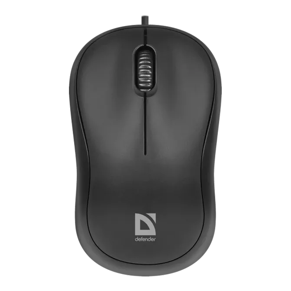 Мышь Defender Patch MS-759, проводная, 1000 dpi, черная