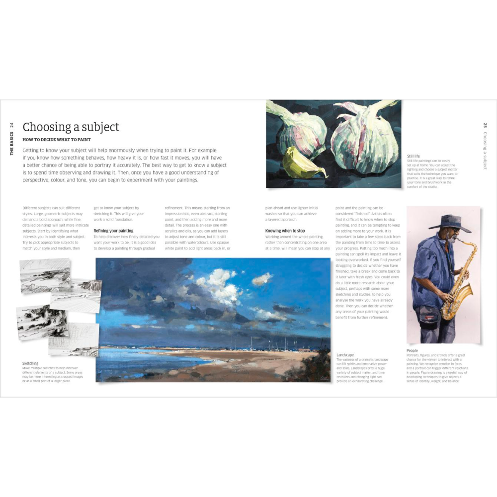 Книга на английском языке "Artists Painting Techniques", DK - 4