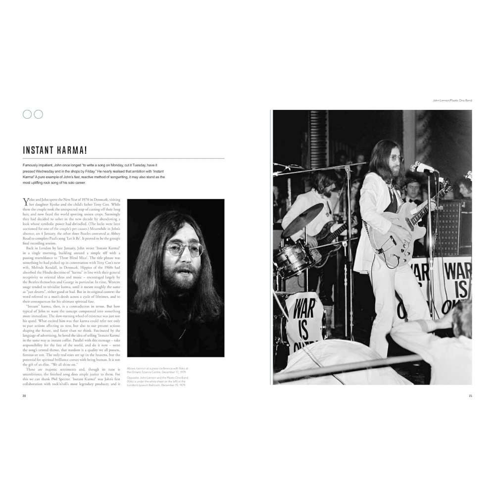 Книга на английском языке "John Lennon. The stories behind the songs", Paul Du Noyer, Du Noyer