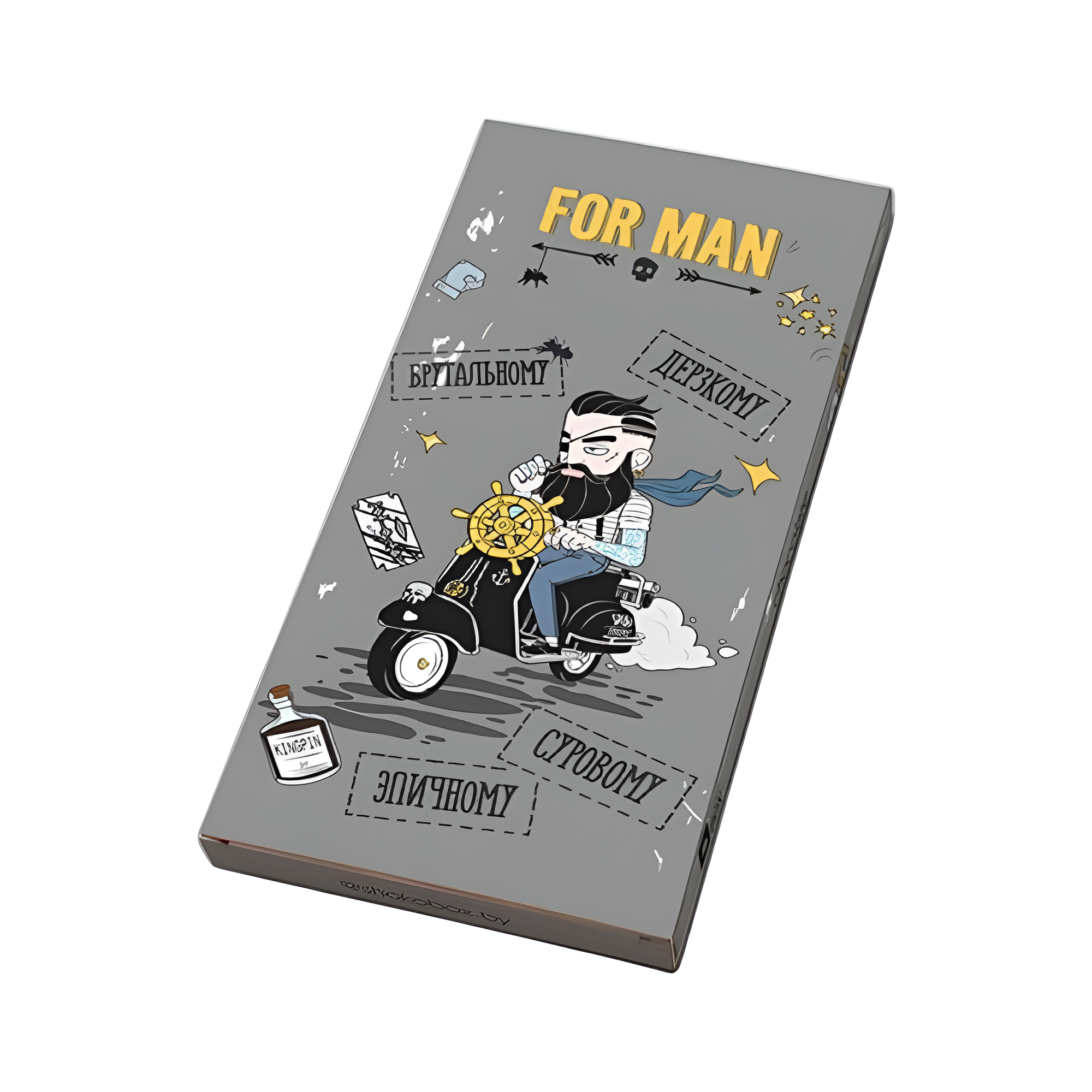 Шоколад молочный "For man", 90 г