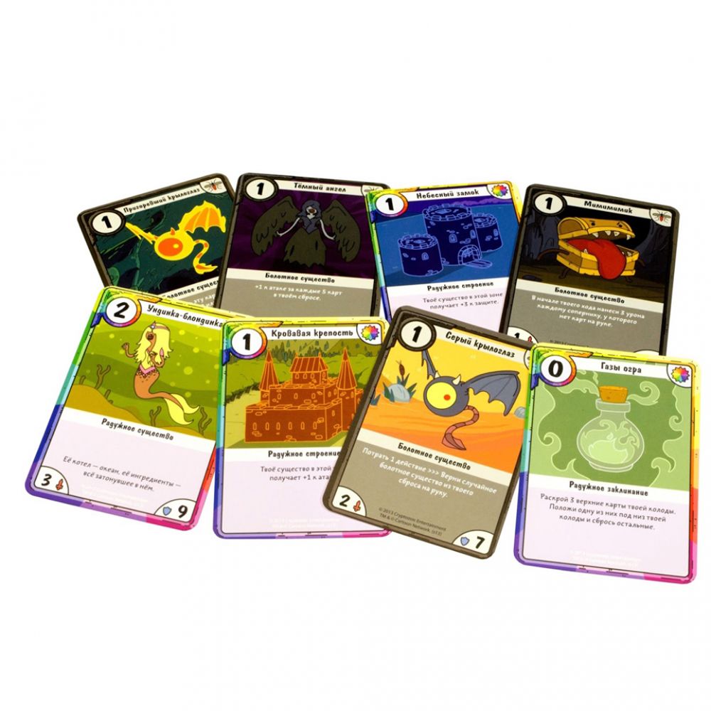 Игра настольная "Время приключений. Карточные войны: Финн против Джейка" - 4