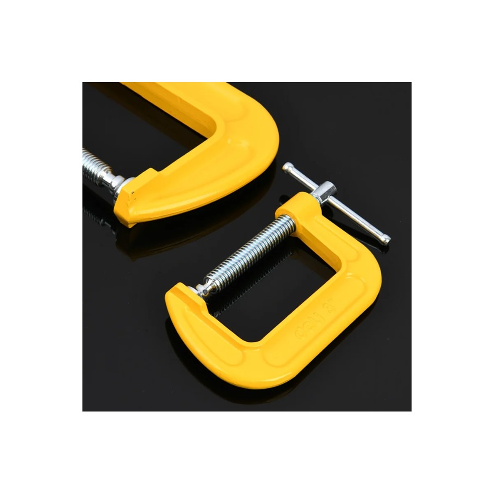 Струбцина G-образная Deli YS EDL-G208, 150 мм - 5