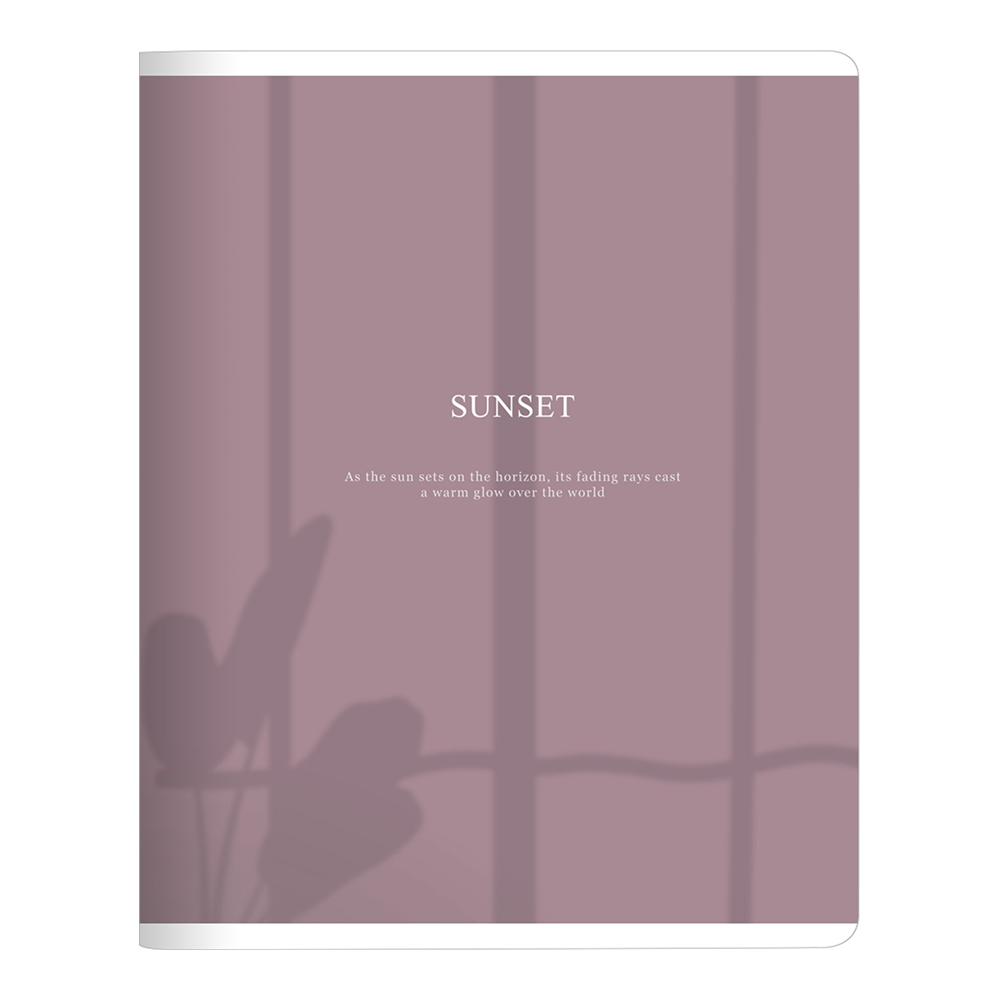 Тетрадь "Shadow", А5, 48 листов, клетка, фиолетовый