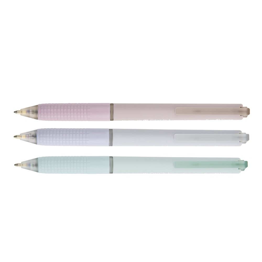 Ручка шариковая "CityClick. Morandi diamond", 1 мм., пластиковая, синий