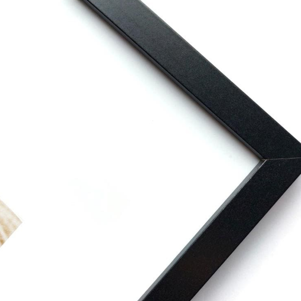 Фоторамка "1213-80309", 21х29.7 см, дерево со стеклом, черный - 2