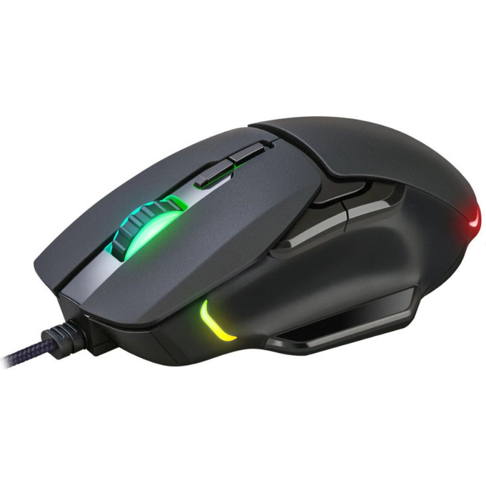 Мышь DEFENDER Rock GM-552, оптич., проводная, черная, 7200 dpi