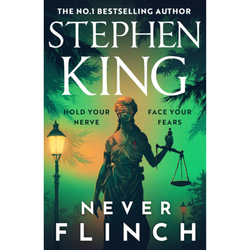Книга на английском языке "Never Flinch" HB, Стивен Кинг