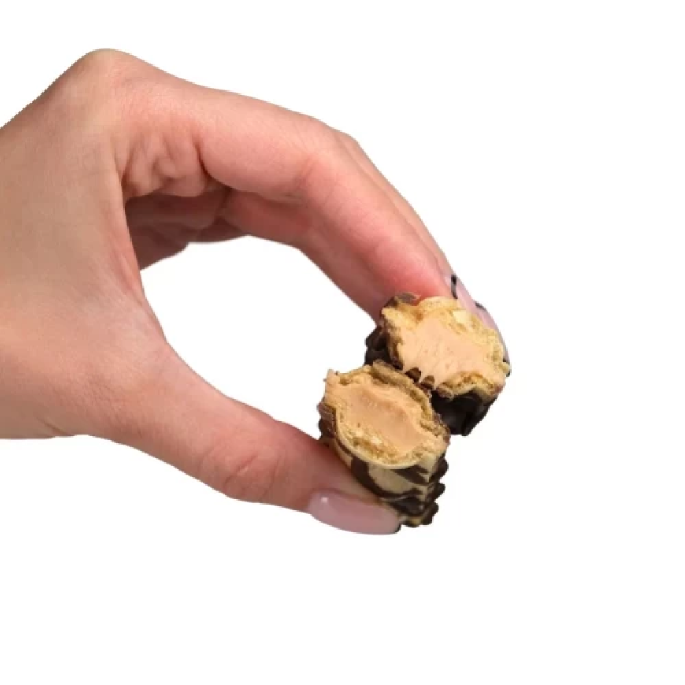 Батончик вафельный "SNAQ FABRIQ", 20 г, с молочно-ореховой пастой - 2