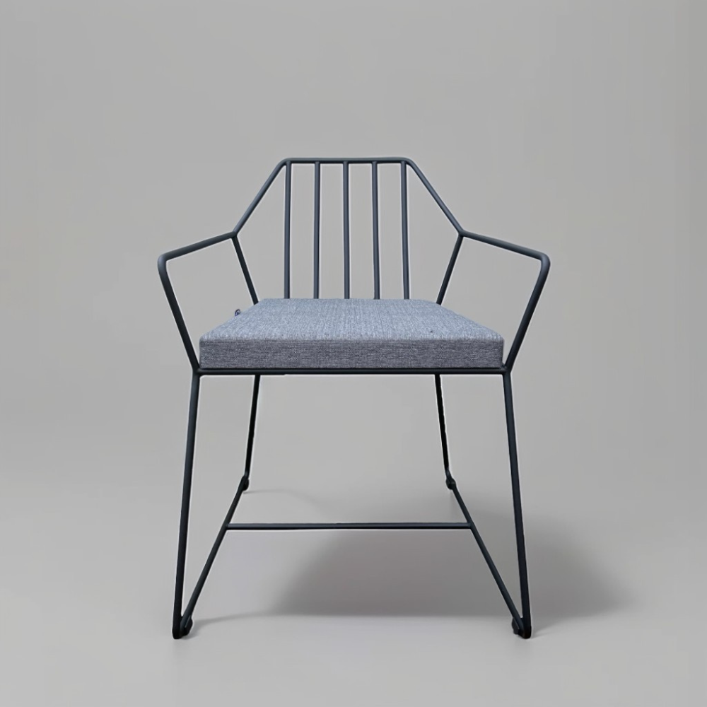 Кресло ALLERD MILORD, ткань, графит