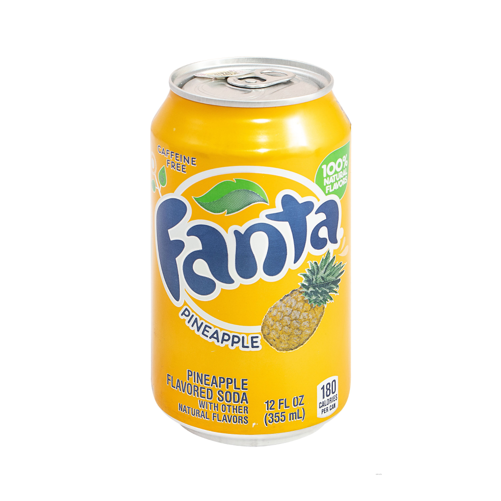 Напиток "Fanta", вкус ананаса, 355 мл