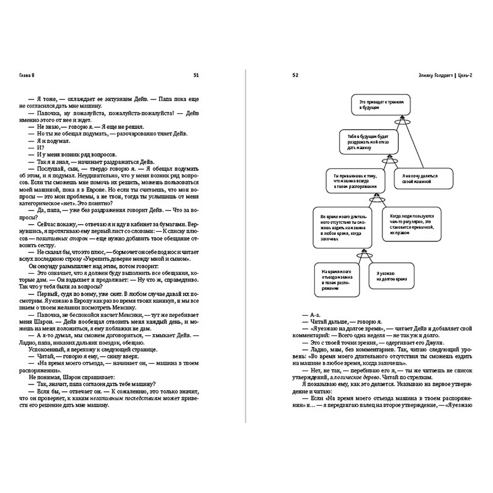 Книга "Цель-2. Дело не в везении", Элияху Голдратт