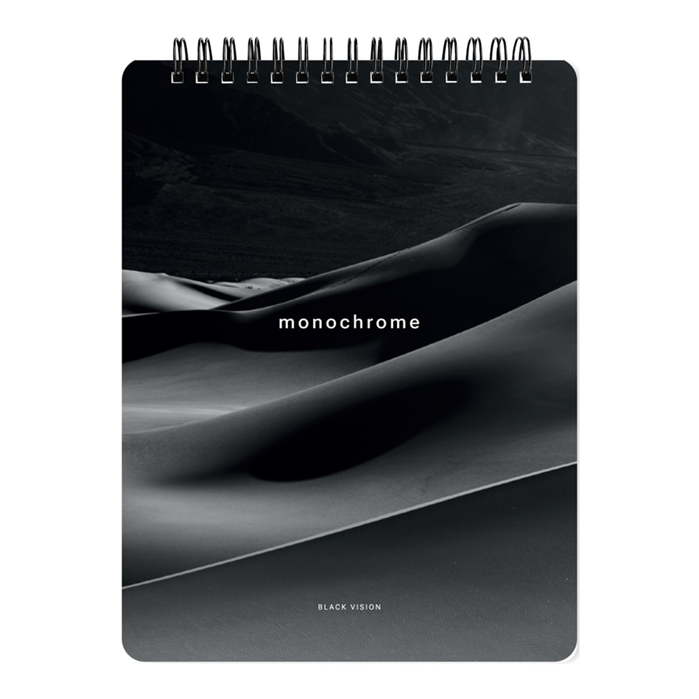 Блокнот "Dune бархан", А5, 80 листов, в клетку, черный