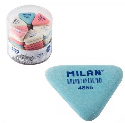 Ластик Milan "4865", 1 шт, белый - 3