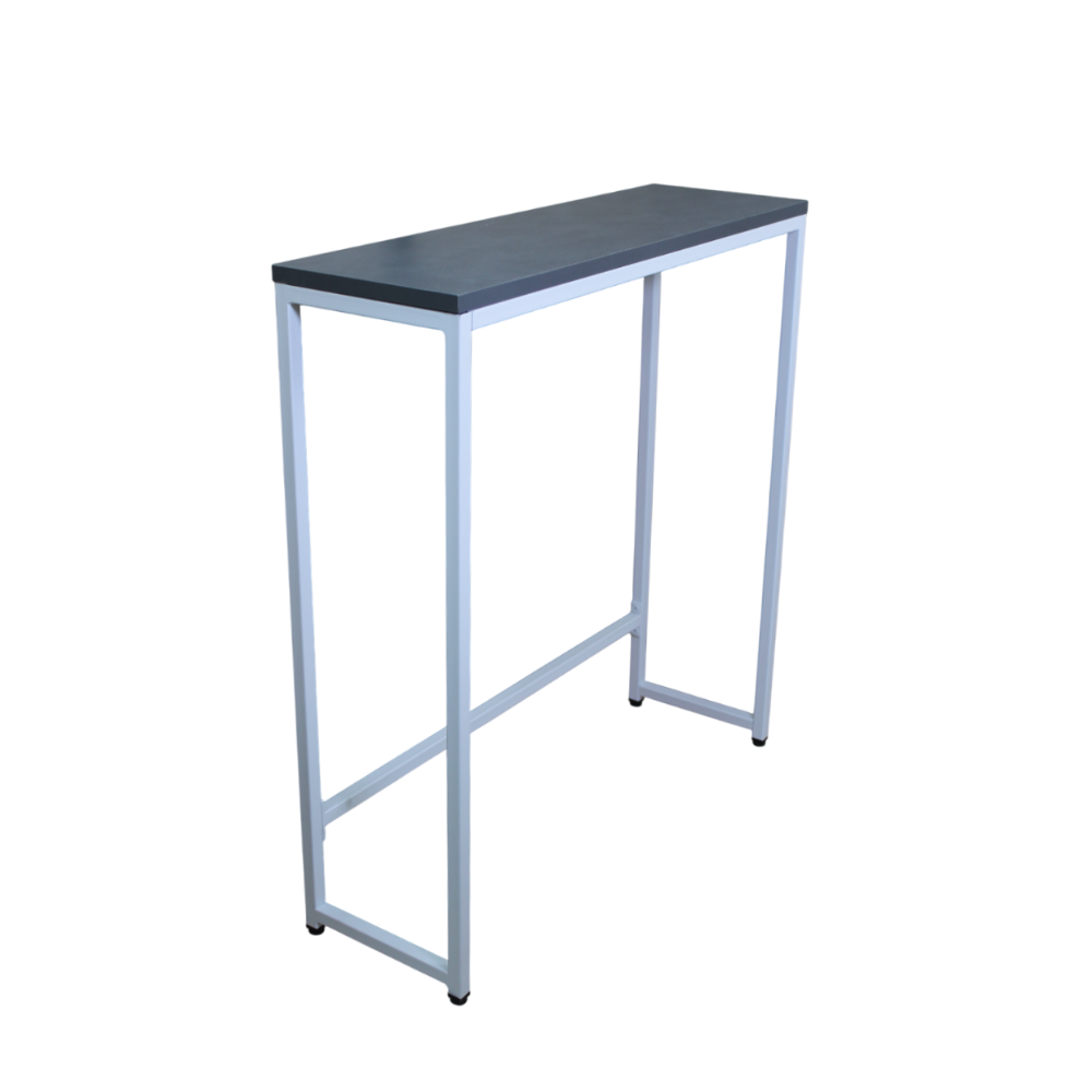 Стол консольный RION ALLERD, белый муар, Металл Бруклин