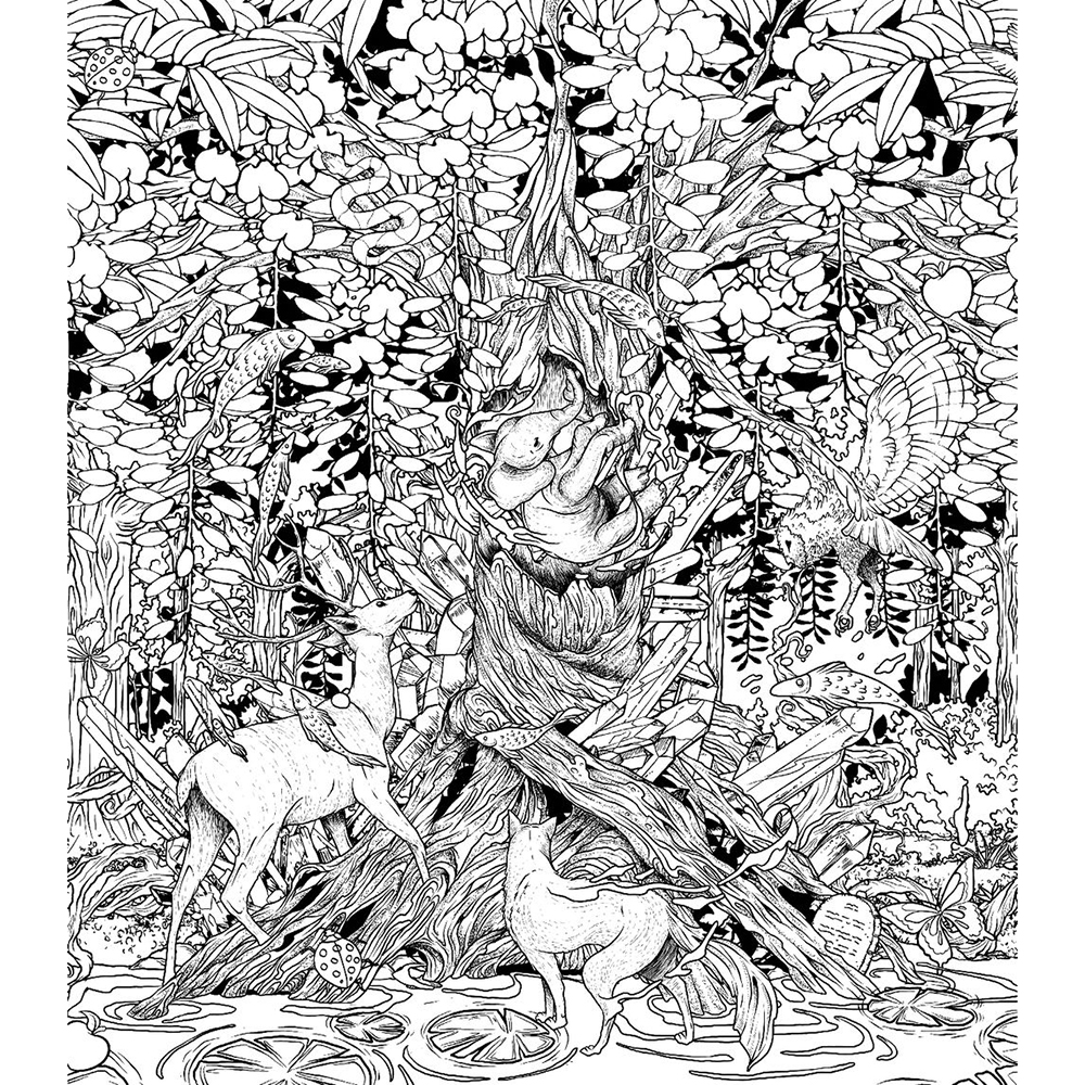 Раскраска "Затерянные миры" - 10