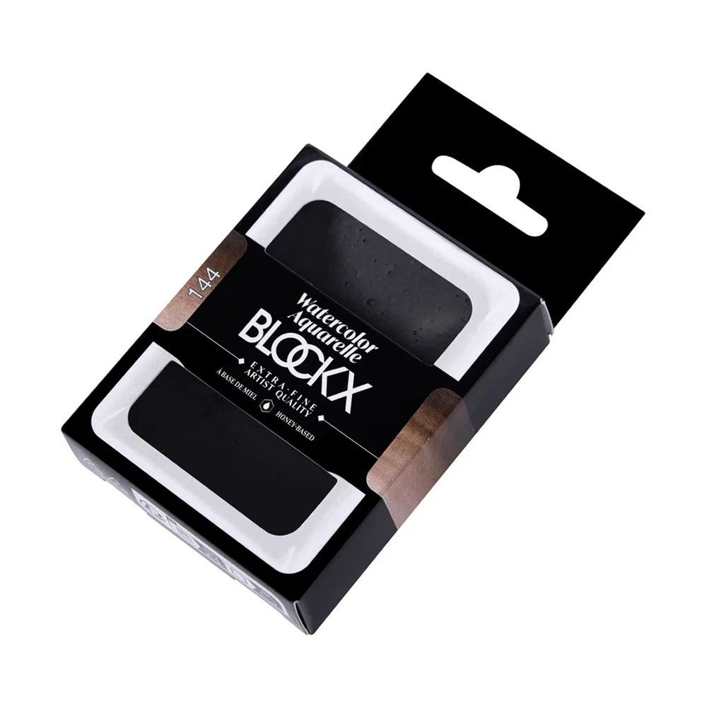 Краски акварельные "Blockx. Giant pan", 144 сепия, 18 мл., кювета