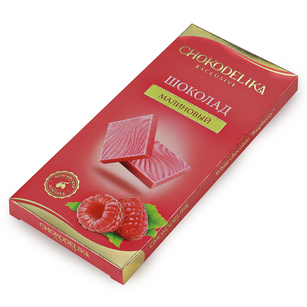 Шоколад белый "Малиновый", 25 гр. - 2