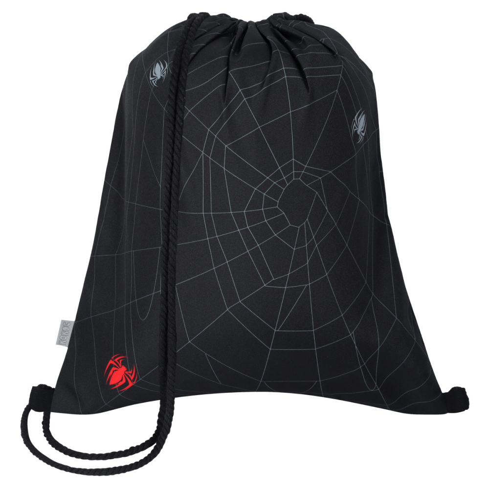 Мешок для обуви "Spider", черный